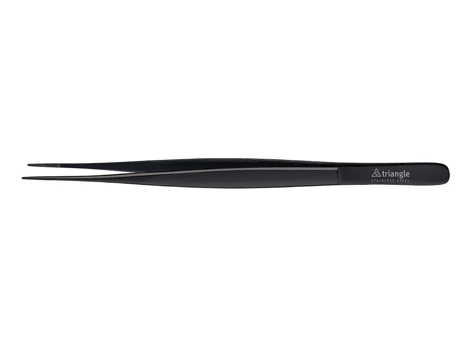 AMBROGIO SANELLI Pinza Chef Acciaio Inox nero, 15 cm