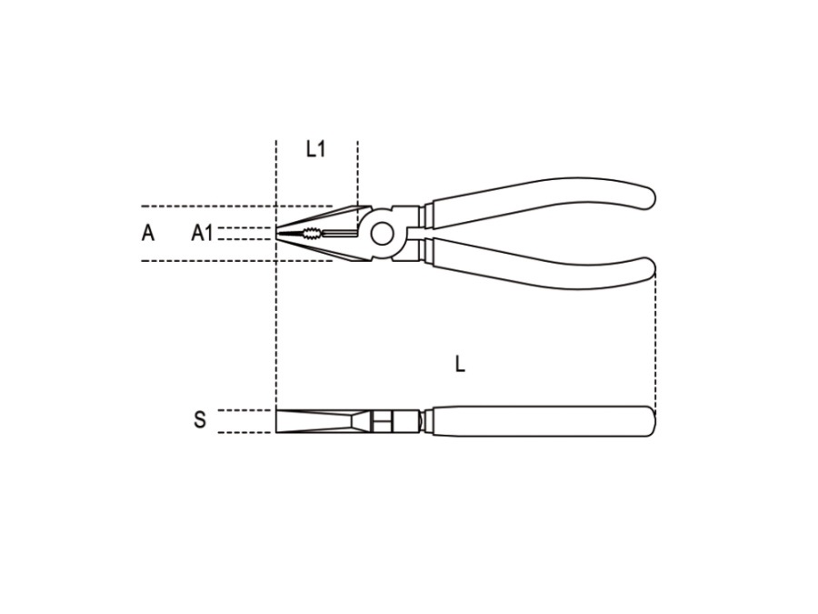 BETA UTENSILI PINZA UNIVERSALE HYPERCUT CON TAGLIENTI IN ACCIAIO SINTERIZZATO M2 - ART. 1150HPC