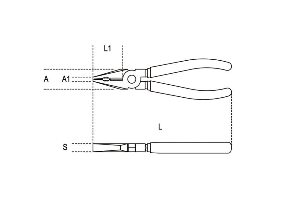 BETA UTENSILI PINZE UNIVERSALI A GRANDE EFFETTO, CROMATE MANICI RICOPERTI CON 2 STRATI DI PVC  ANTISCIVOLO - ART. 1150