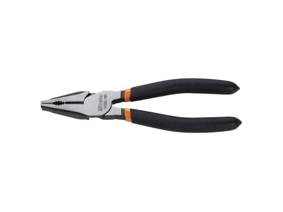 BETA UTENSILI PINZE UNIVERSALI A GRANDE EFFETTO MANICI RICOPERTI CON 2 STRATI DI PVC ANTISCIVOLO, FINITURA INDUSTRIALE - ART. 1150G