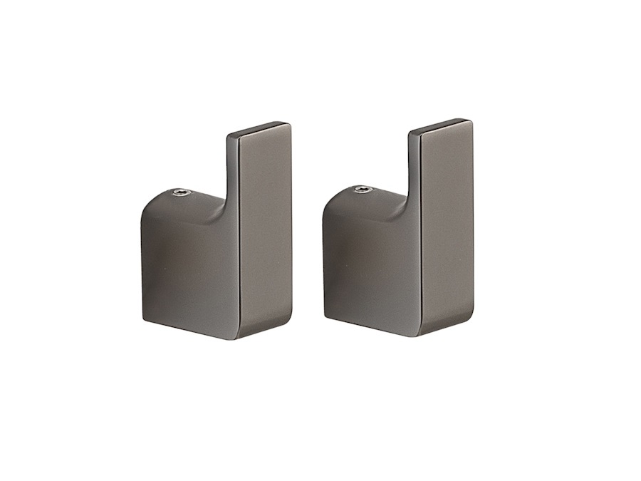 GEDY SPA Pirenei 2 appendiabiti gun metal