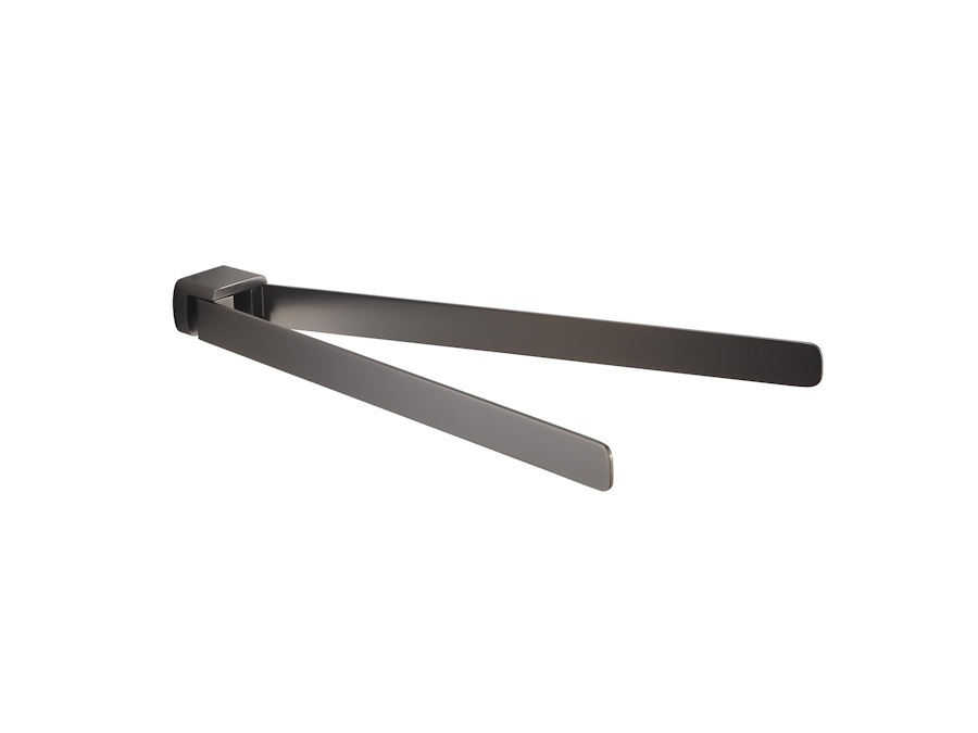 GEDY SPA Pirenei portasalviette a snodo gun metal