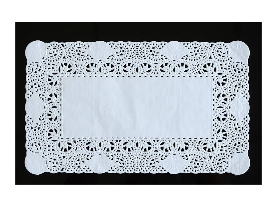 LEONE Pizzi carta smaltati rett.cm.20x40, 100 pezzi