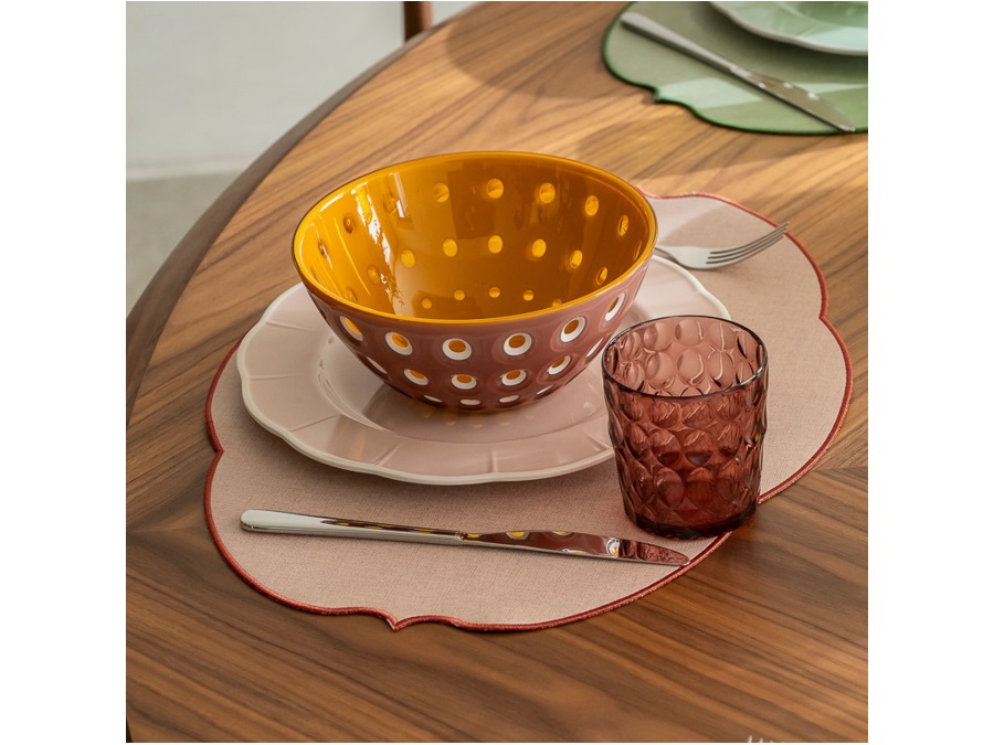 FRATELLI GUZZINI S.P.A. Placemats, tovaglietta flowers - Rosa