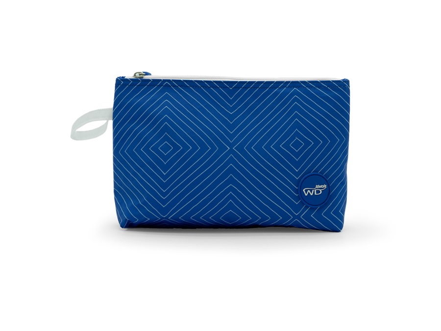 WD LIFESTYLE Pochette termica con zip - bianco/blu