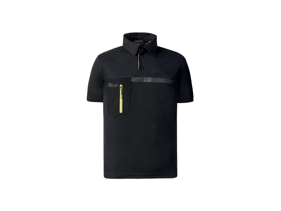 UPOWER Polo libra black carbon