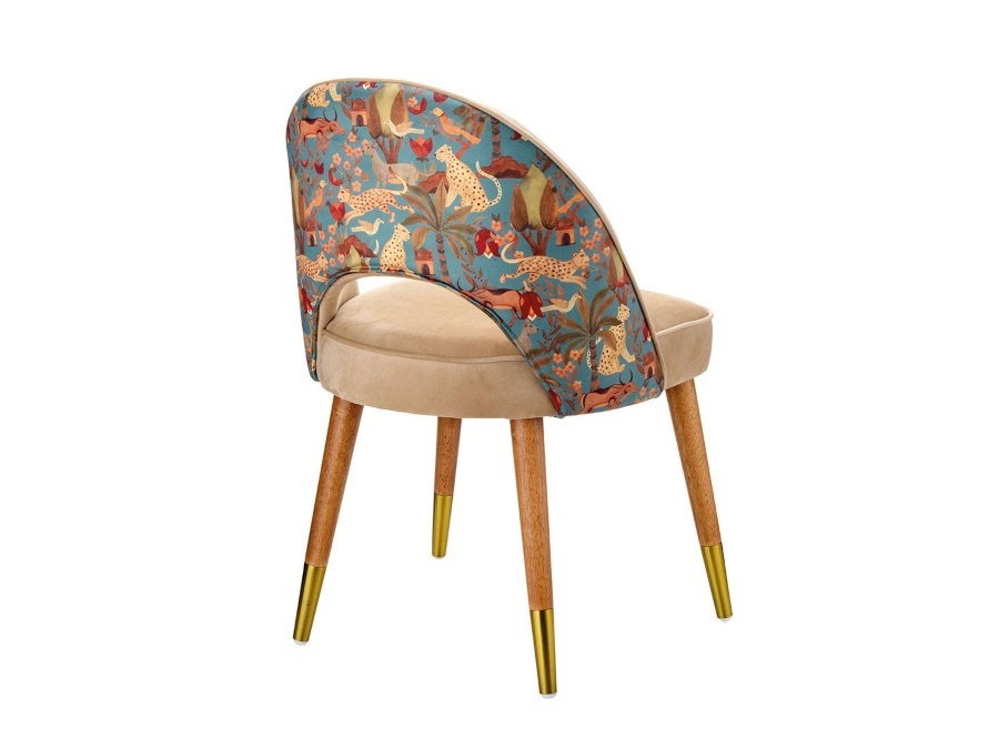 L'OCA NERA Poltroncina beige e celeste