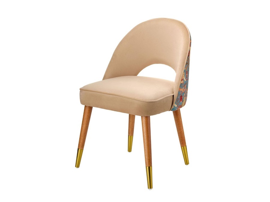 L'OCA NERA Poltroncina beige e celeste