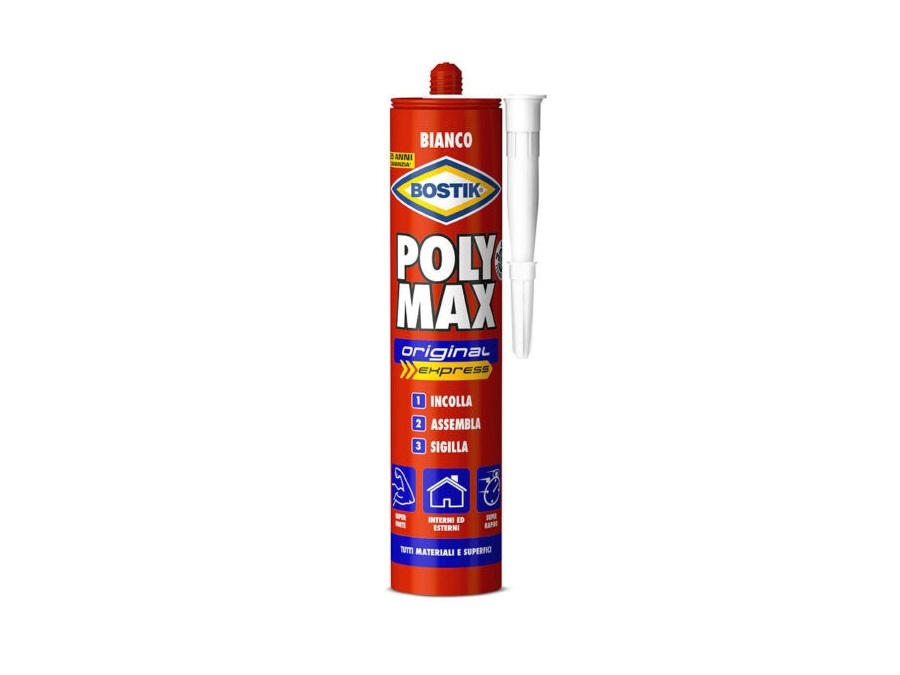 BOSTIK Poly max original express, bianco