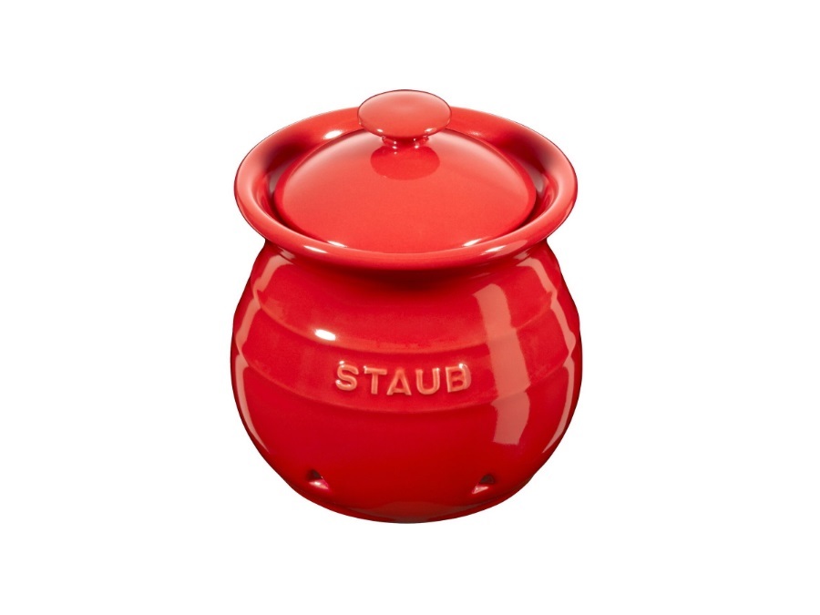 STAUB Porta aglio rosso ciliegia, Ø 11 cm