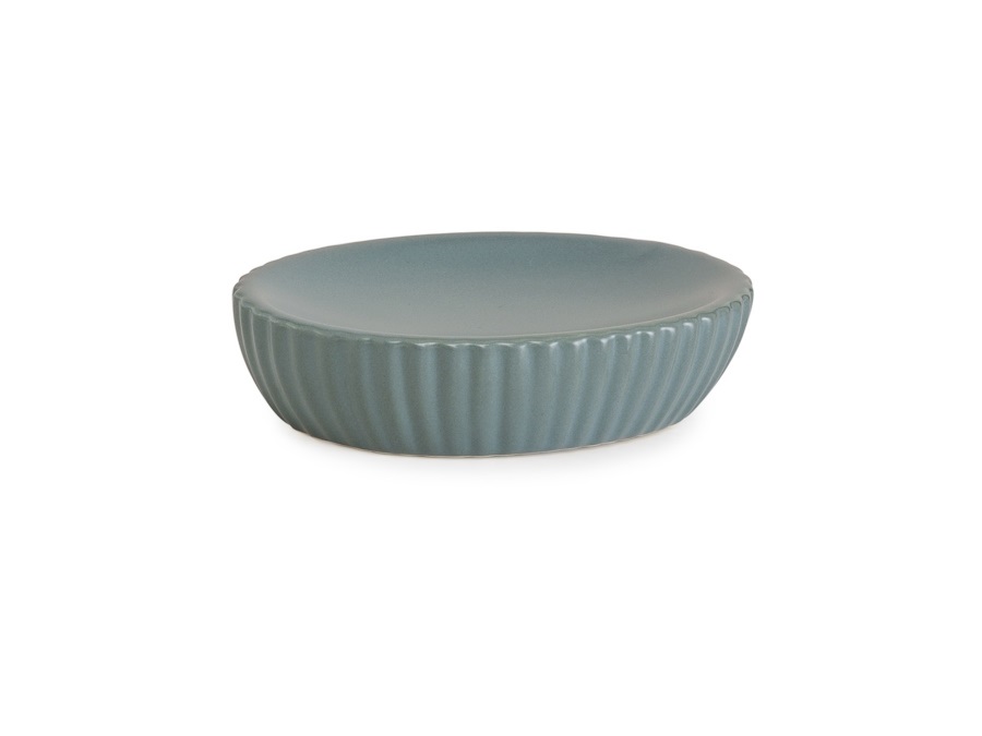 GEDY SPA Porta sapone gedy marika azzurro polvere