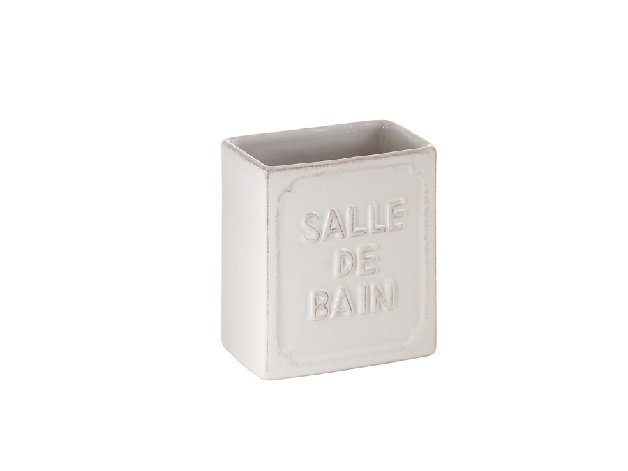 GEDY SPA Porta spazzolini gedy vivienne bianco