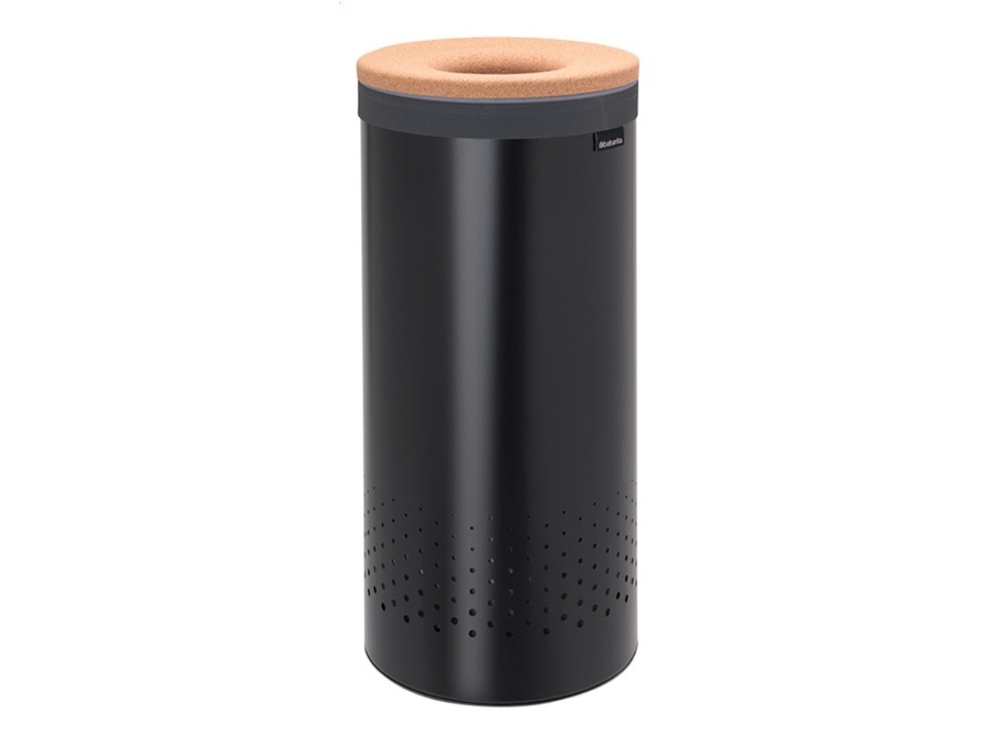 BRABANTIA Portabiancheria nero 60 l