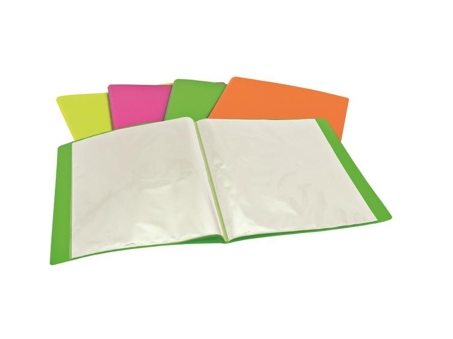 ORNA IPLAST SRL Portalistino fluo 60 buste, colori assortiti