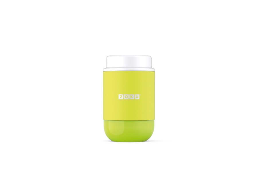 ZOKU Portavivande in acciaio inossidabile da 500 ml - verde chiaro