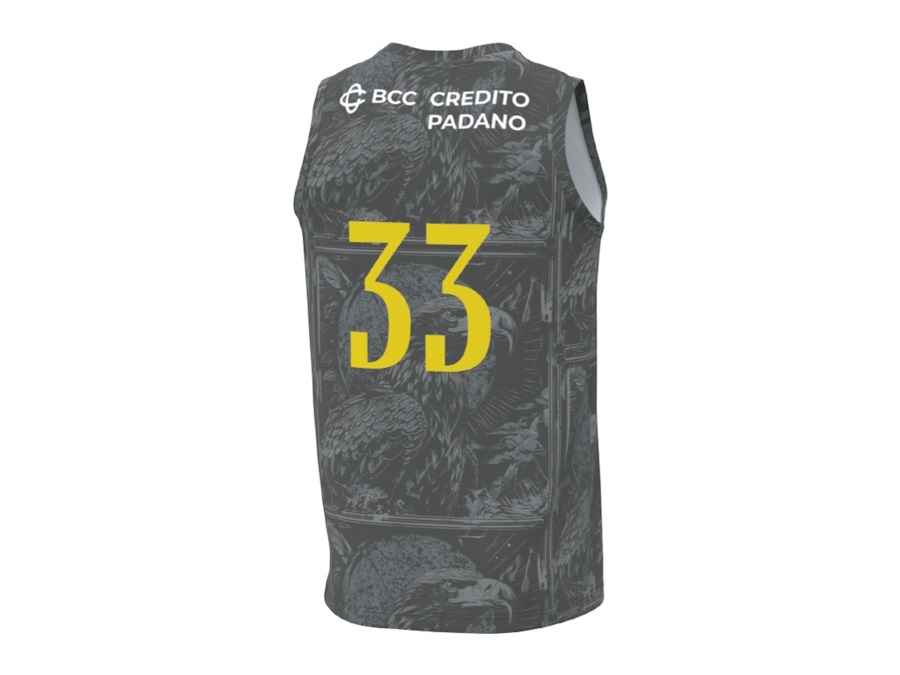 VANOLI BASKET Preseason Canotta ANTRACITE VANOLI BASKET CITY ID 1^CANOTTA AD 24/25