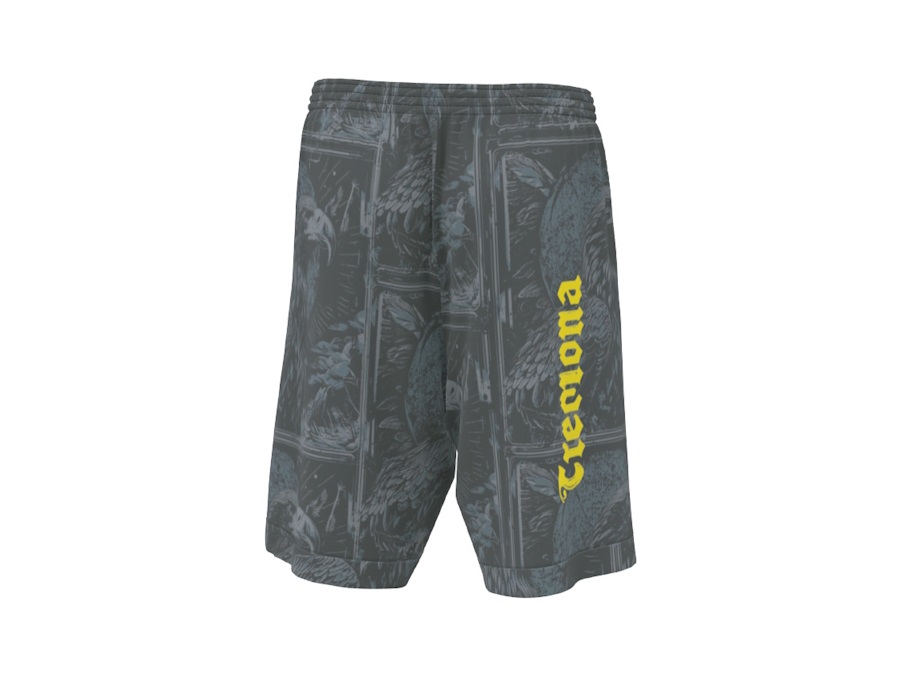 VANOLI BASKET PRESEASON PANTALONI CORTI ANTRACITE VANOLI BASKET CITY ID 1^PANTA AD 24/25