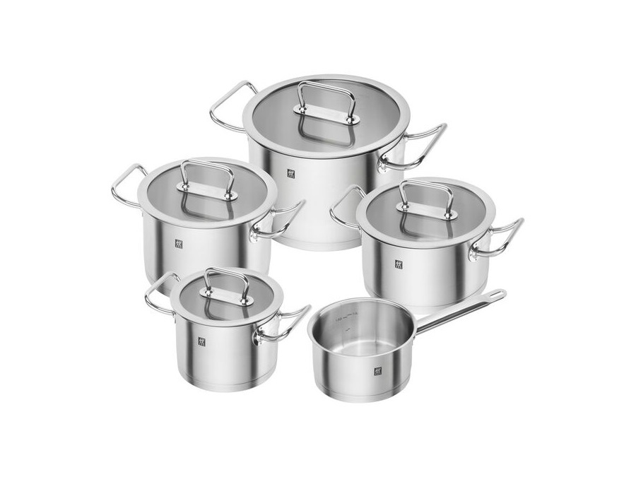 ZWILLING J.A.HENCKELS ITALIA Pro, set 5 pentole, argento