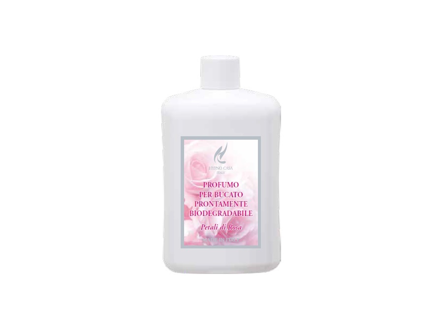 HYPNO CASA Profumo bucato biodegradabile petali di rosa, 400 ml