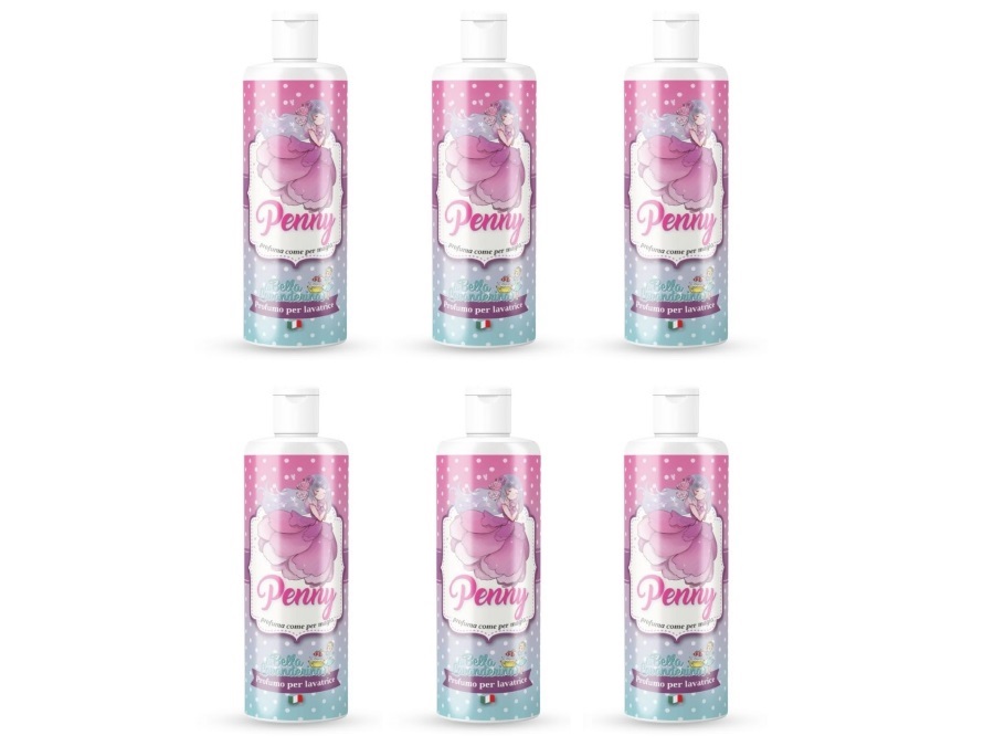 LA BELLA LAVANDERINA Profumo bucato penny 500 ml, confezione 6 flaconi