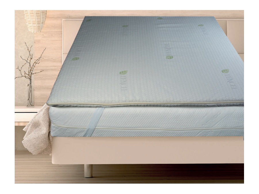 NIUCCI Pur indeformabile, topper, 1 piazza 1/2, 120x190 cm