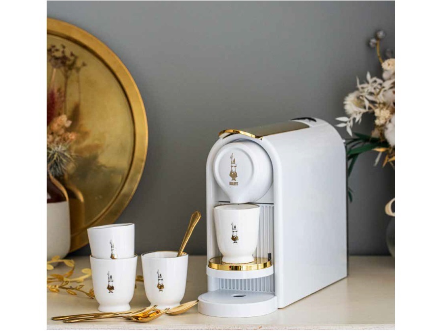 BIALETTI INDUSTRIE Pure gold, 4 bicchierini