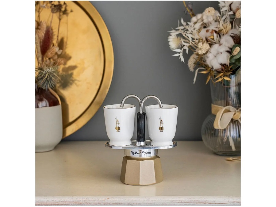 BIALETTI INDUSTRIE Pure gold, set mini express