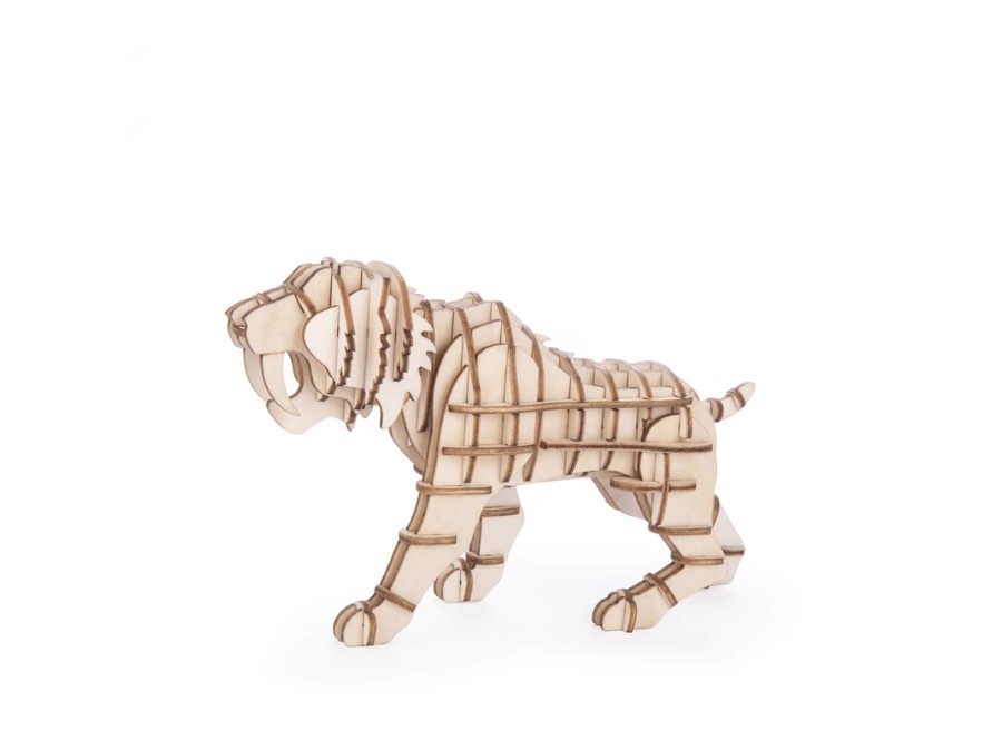 KIKKERLAND EUROPE PUZZLE IN LEGNO 3D TIGRE