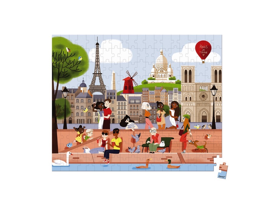 JANOD Puzzle Parigi, 200 pezzi