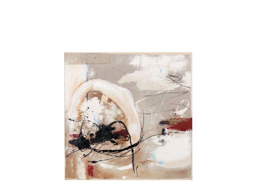 L'OCA NERA Quadro 100x100 cm