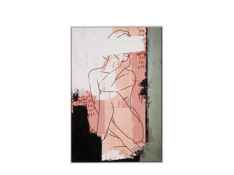 L'OCA NERA Quadro con cornice 80x120 cm