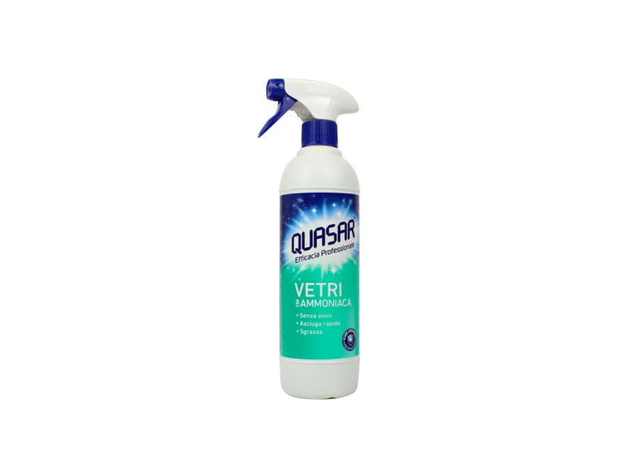 QUASAR QUASAR VETRI CON AMMONIACA TRIGGER 580 ML