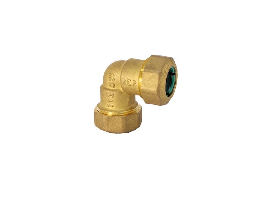 TECNOVIELLE Raccordo curvo a 90° per tubo pe - innesto rapido 32 mm