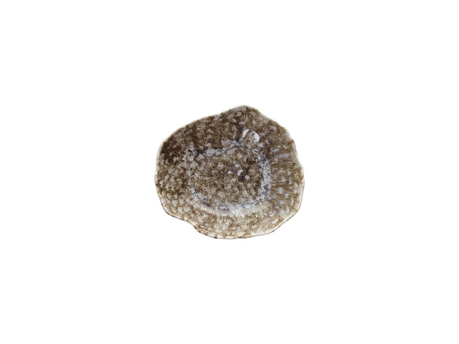 TOGNANA Reef, piatto fondo coupe Marine in porcellana - 23x20 cm