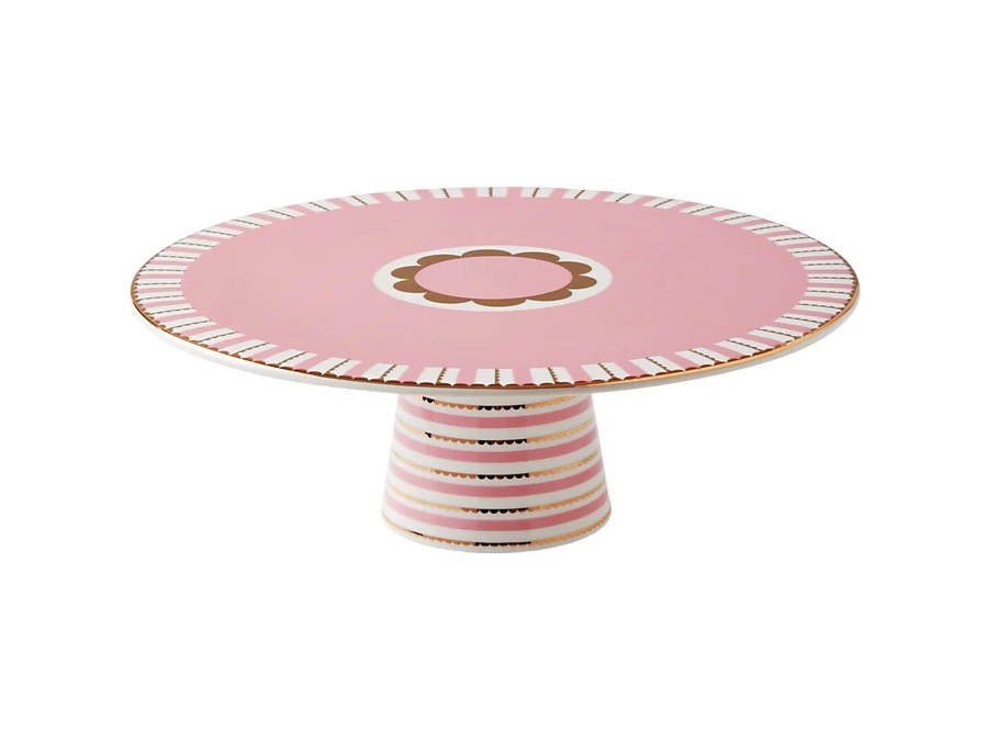 MAXWELL & WILLIAMS Regency, Alzata per torta con piede rosa 28 cm