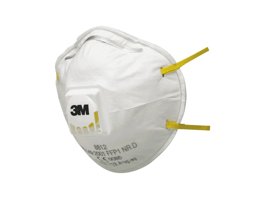 3M ITALIA RESPIRATORE ANTIPARTICOLATO,FFP1, CON VALVOLA, 8812