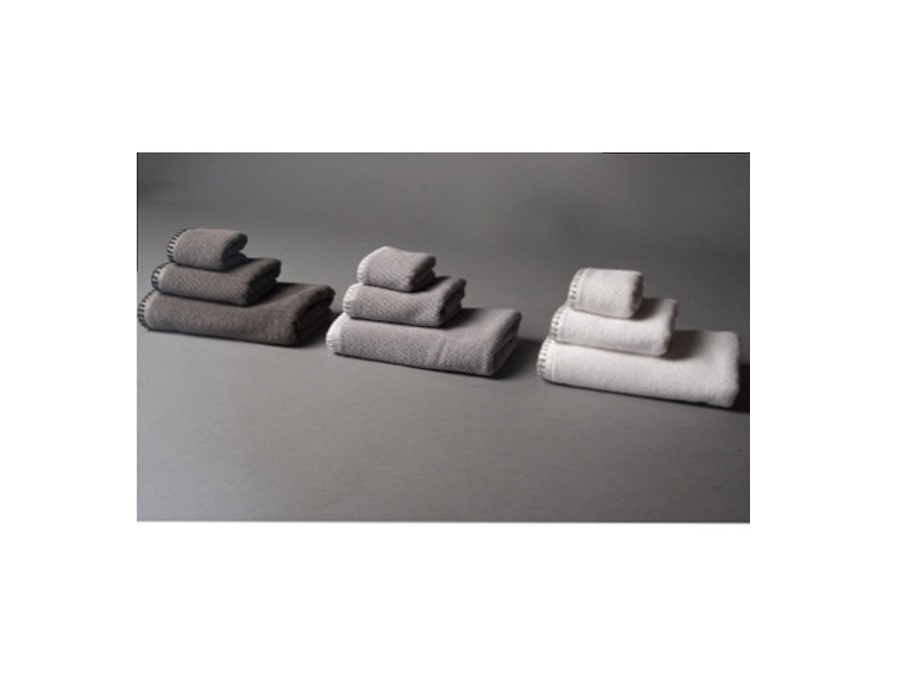 UNO CASA & DESIGN Ribot Set spugna, 38x55+55x100 cm 100% cotone