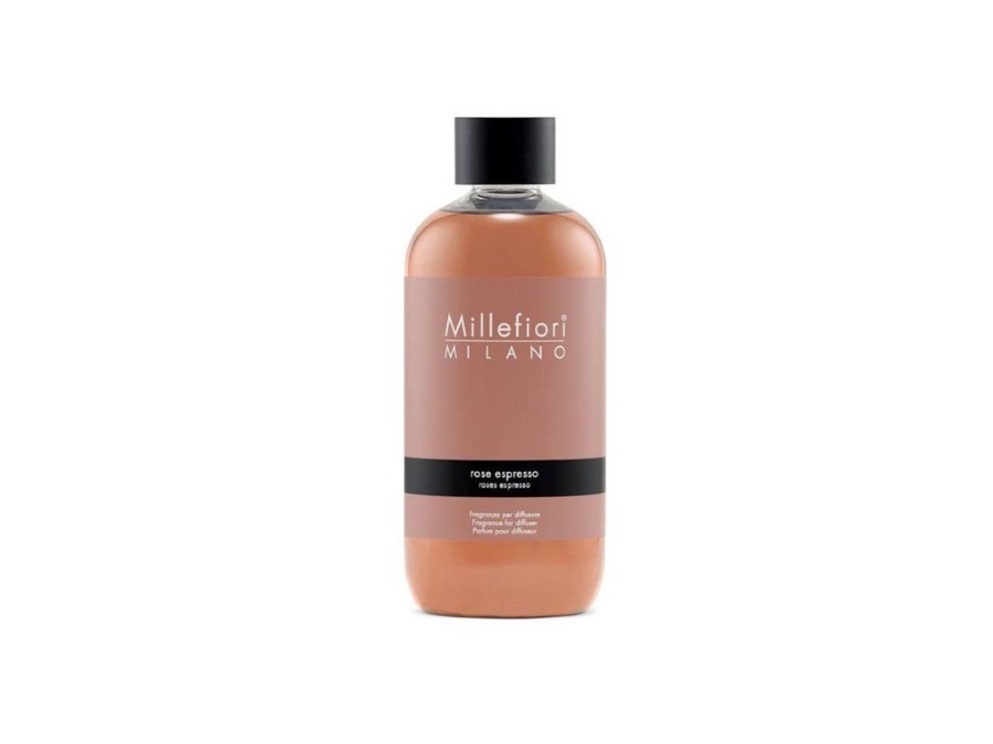 MILLEFIORI Ricarica diffusore a bastoncini 250 ml - rose espresso