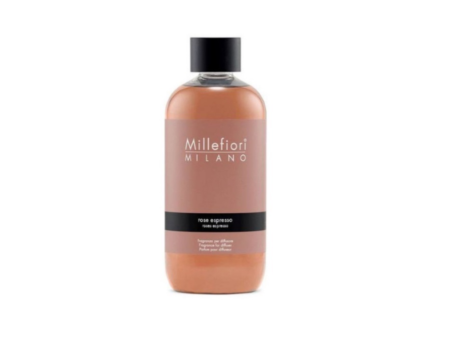 MILLEFIORI Ricarica diffusore a bastoncini 500 ml - rose espresso