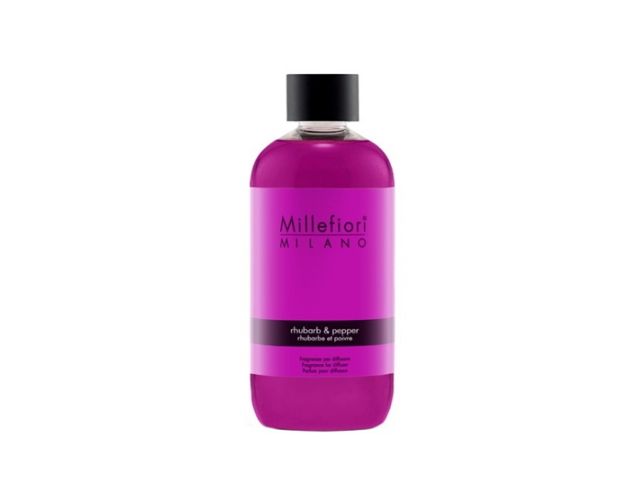 MILLEFIORI Ricarica diffusore a bastoncini 500ml - rhubarb & pepper