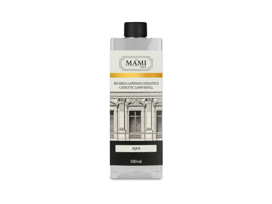 MAMI MILANO Ricarica per lampada catalitica, 500 ml, aqua