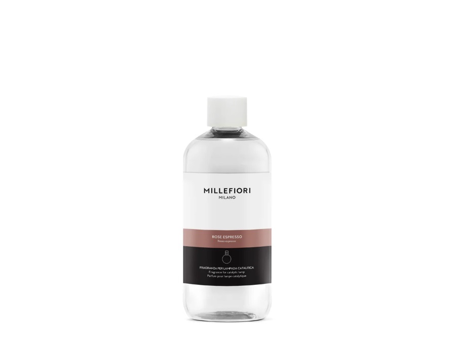 MILLEFIORI Ricarica per lampada catalitica 500 ml, rose espresso