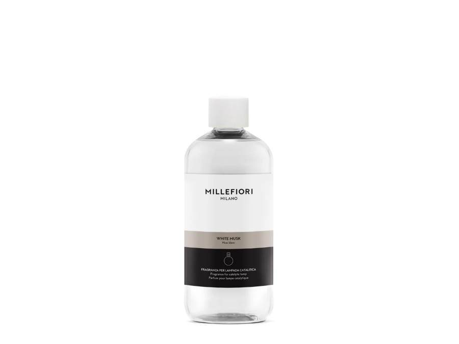MILLEFIORI Ricarica per lampada catalitica 500 ml, white musk