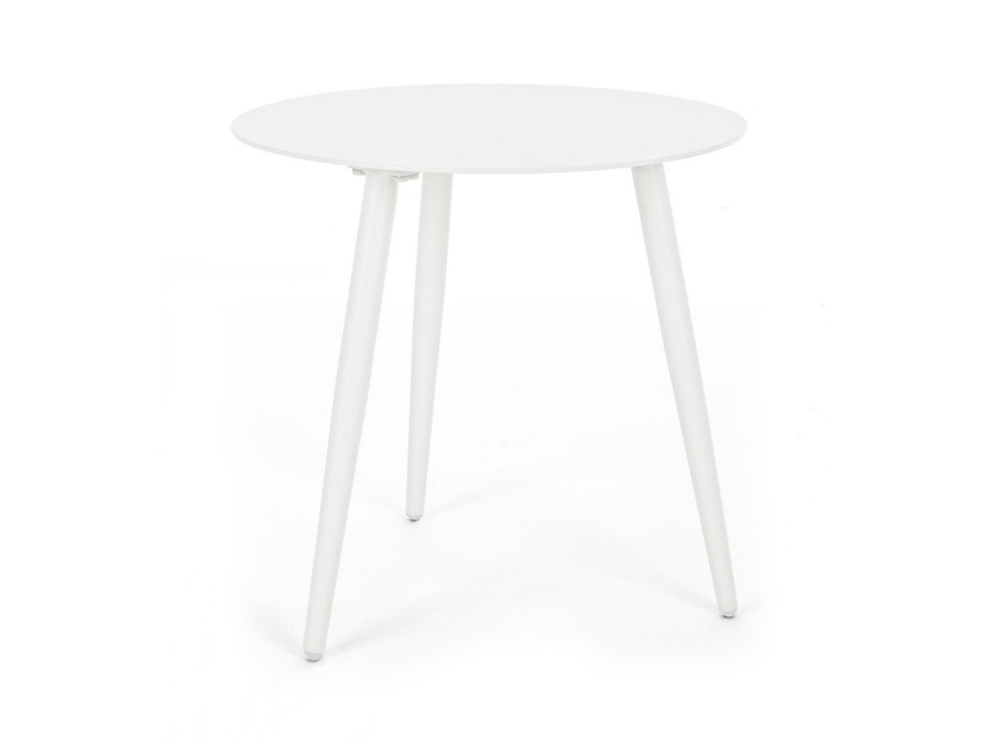 BIZZOTTO Ridley, tavolino Ø50 cm bianco