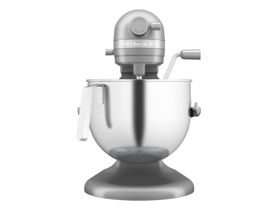 KITCHENAID Robot da cucina con sollevamento vasca, 6,6 L, Planetaria Artisan, Heavy Duty, Contour Silver