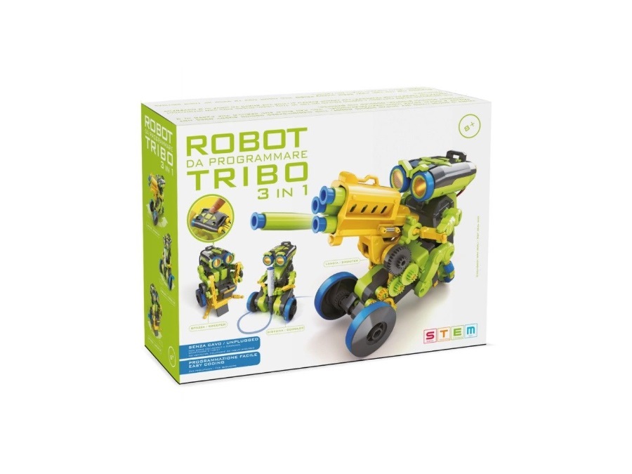 STEM Robot da programmare Tribo 3in1