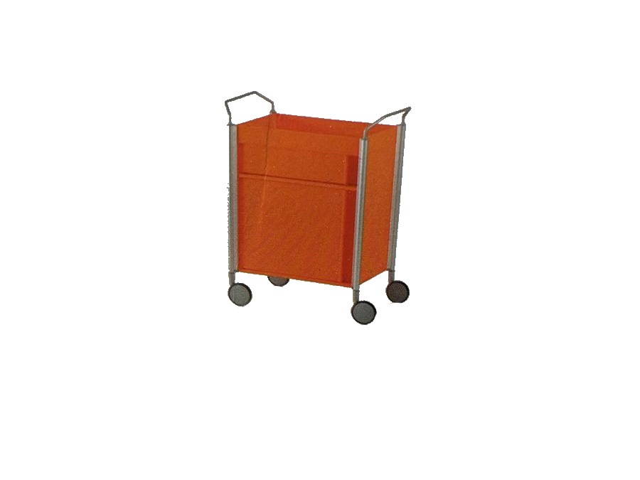 BRANDANI GIFT GROUP S.A.S. Roby, carrello cucina, abs, arancio