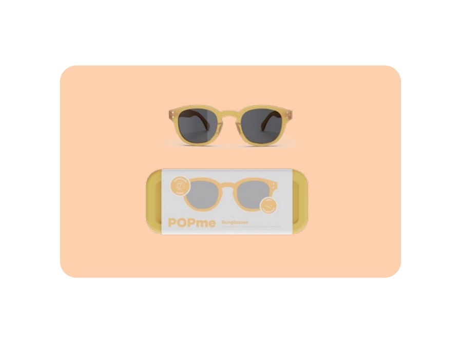 POPME Roma, occhiali da sole yellow