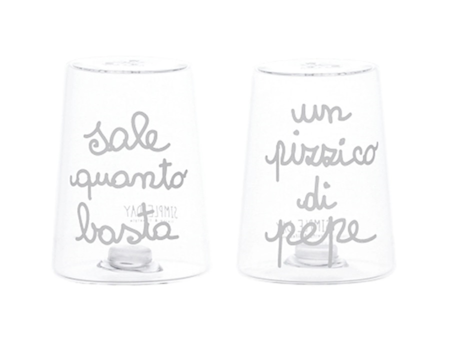 SIMPLE DAY LIVING & LIFESTYLE Sale e pepe "sale quanto basta" e "un pizzico di pepe"