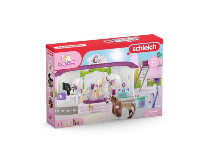 SCHLEICH SALONE DI BELLEZZA BEAUTY HORSE